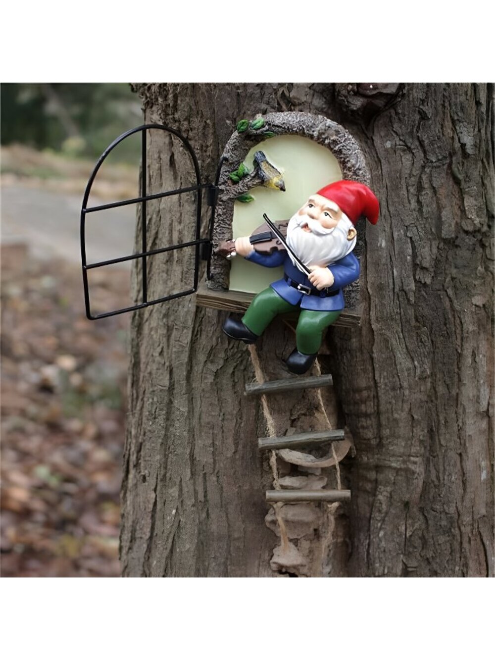Outdoor Statues Fairy Garden Decor, Miniature Garden Sculpture Statues Ornament